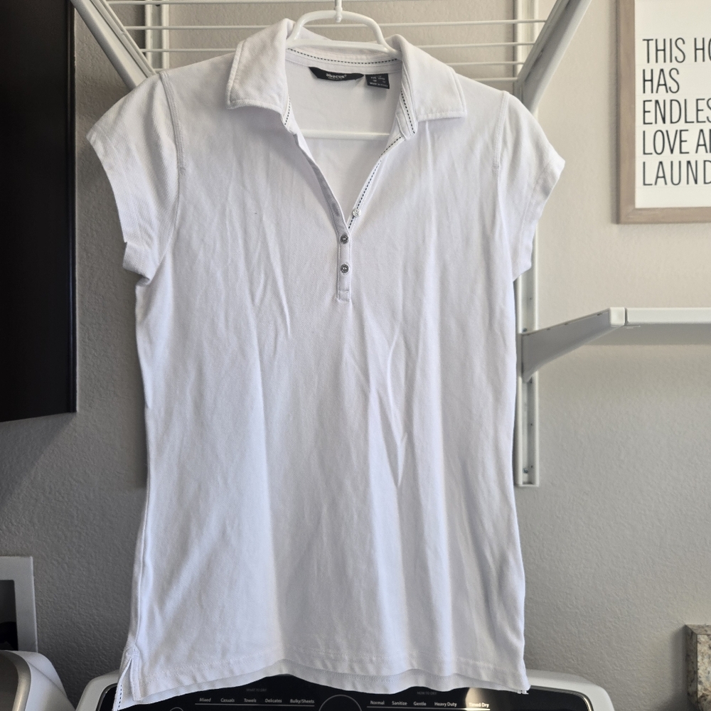 Women's Classic White Button Down Shirt